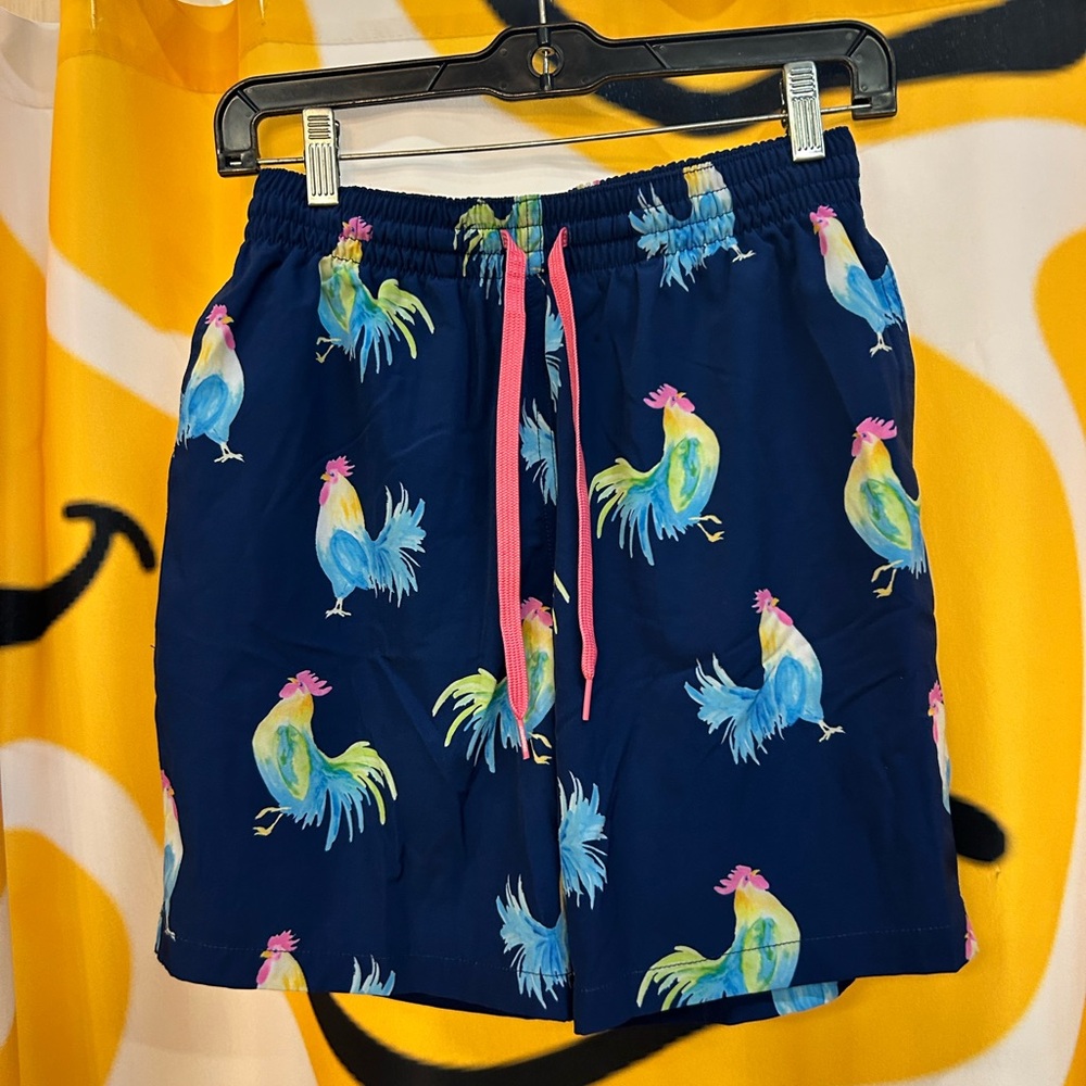 Chubbies Colorful Rooster Print Shorts